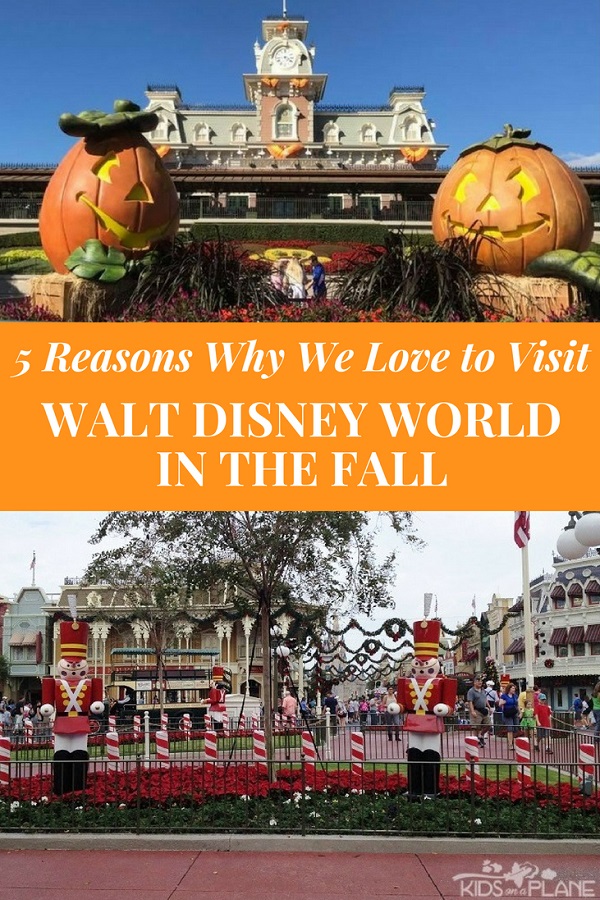 5 Reasons Why You Should Visit Disney World in the Fall Kids On A
