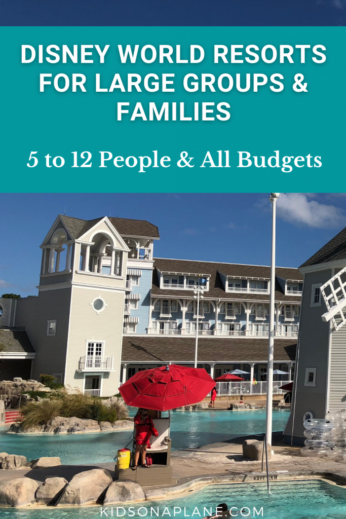 Walt Disney World Resorts for Large Families (5+ People)